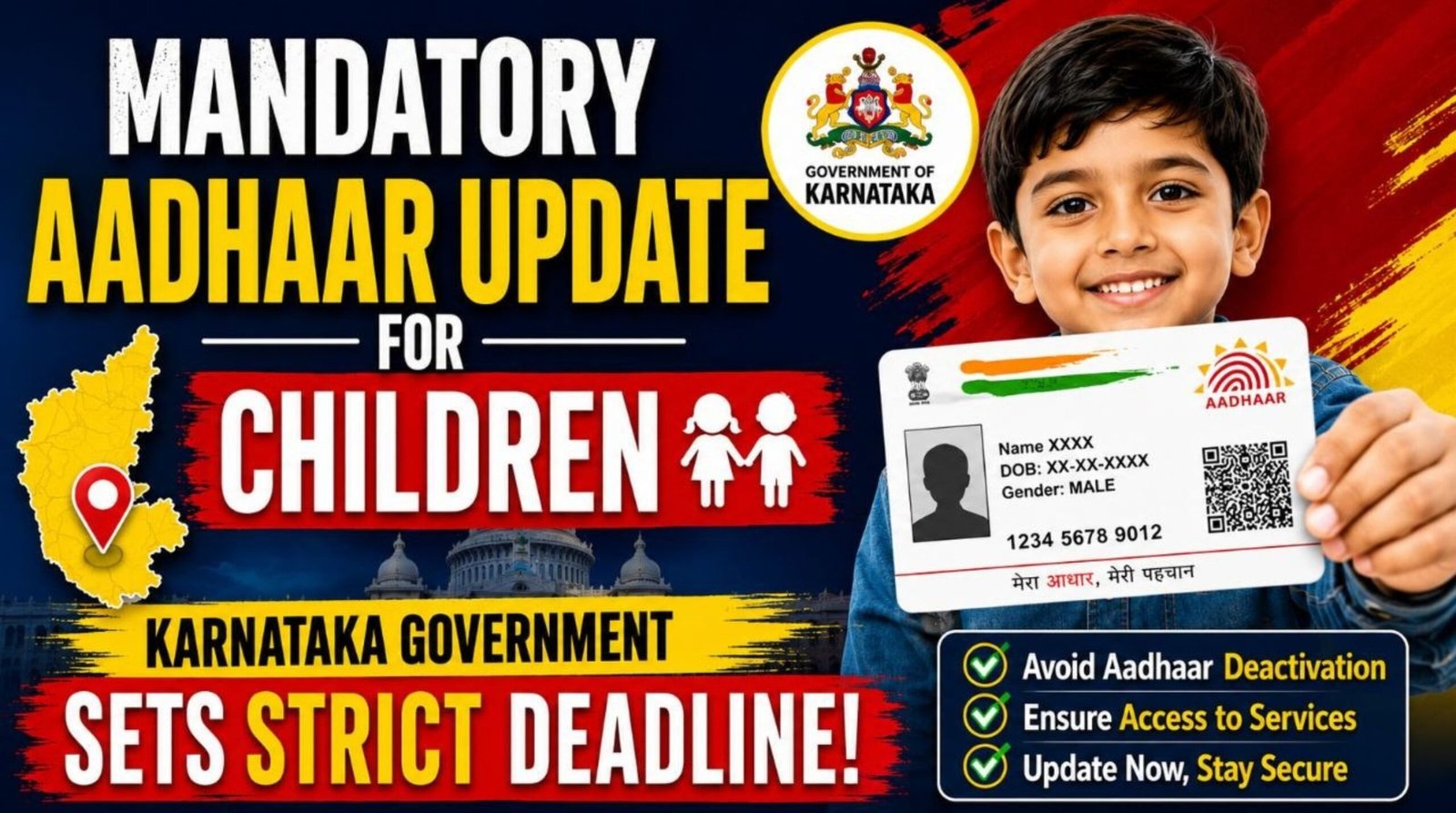 Aadhaar Update for Children