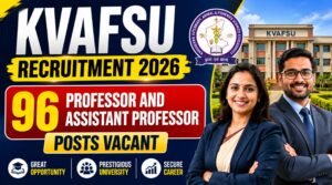 KVAFSU Recruitment 2026